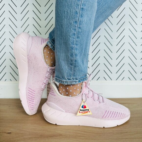 ⭐Adidas Originals Swift Run 22 Decon Women Comfy Shoes Sz 8.5 Pink Purple GW6884 - Picture 2 of 9